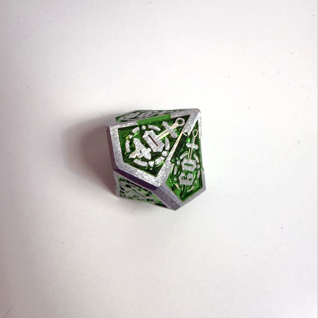 Exertus Mortis Solid Metal Dice Set