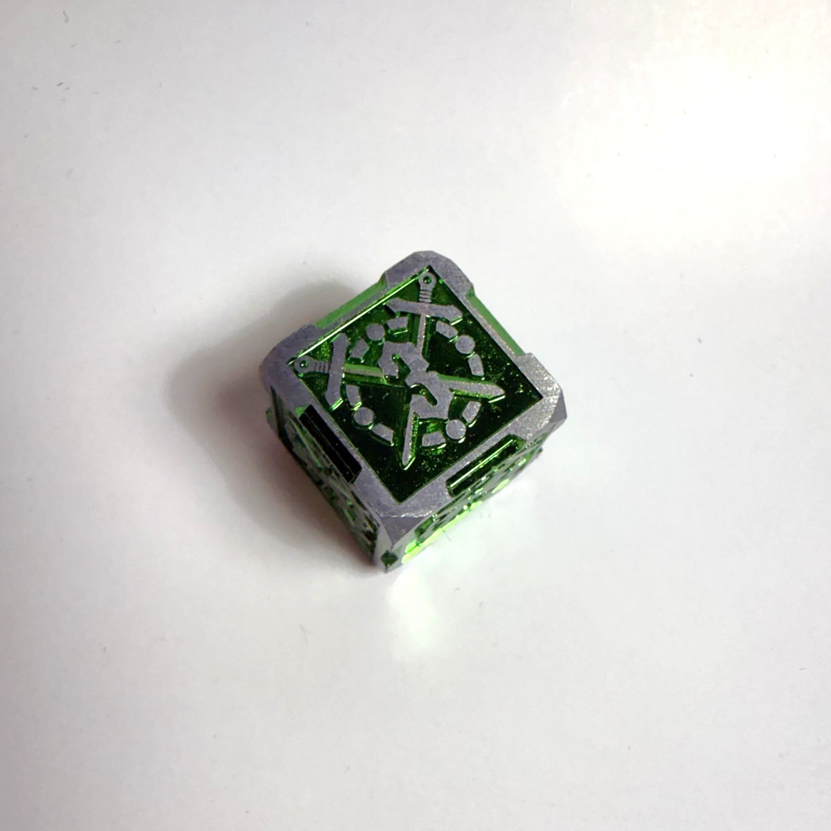 Exertus Mortis Solid Metal Dice Set