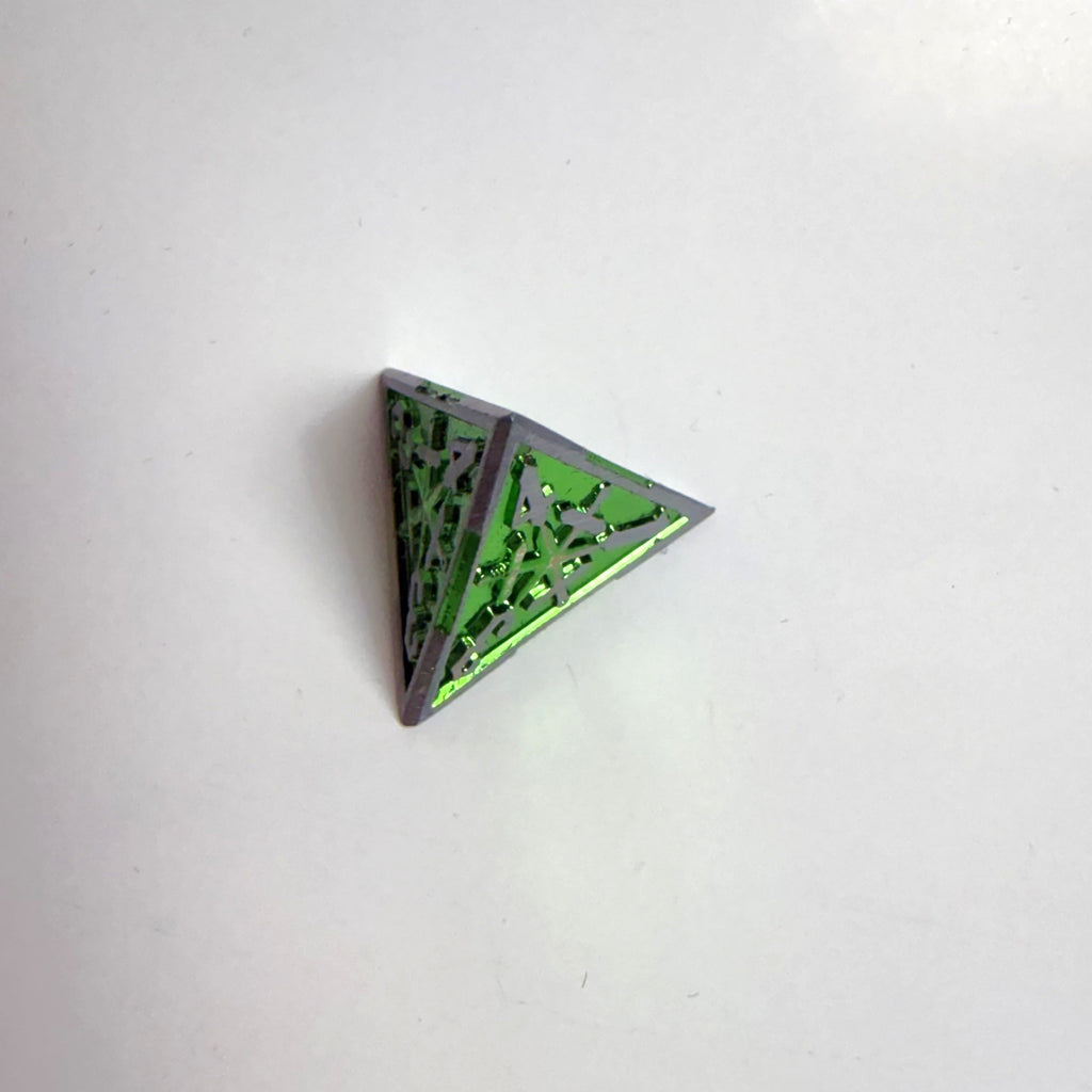 Exertus Mortis Solid Metal Dice Set