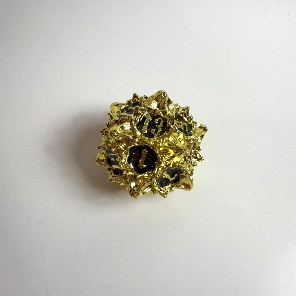 Sunforged Barbs Solid Metal Dice Set