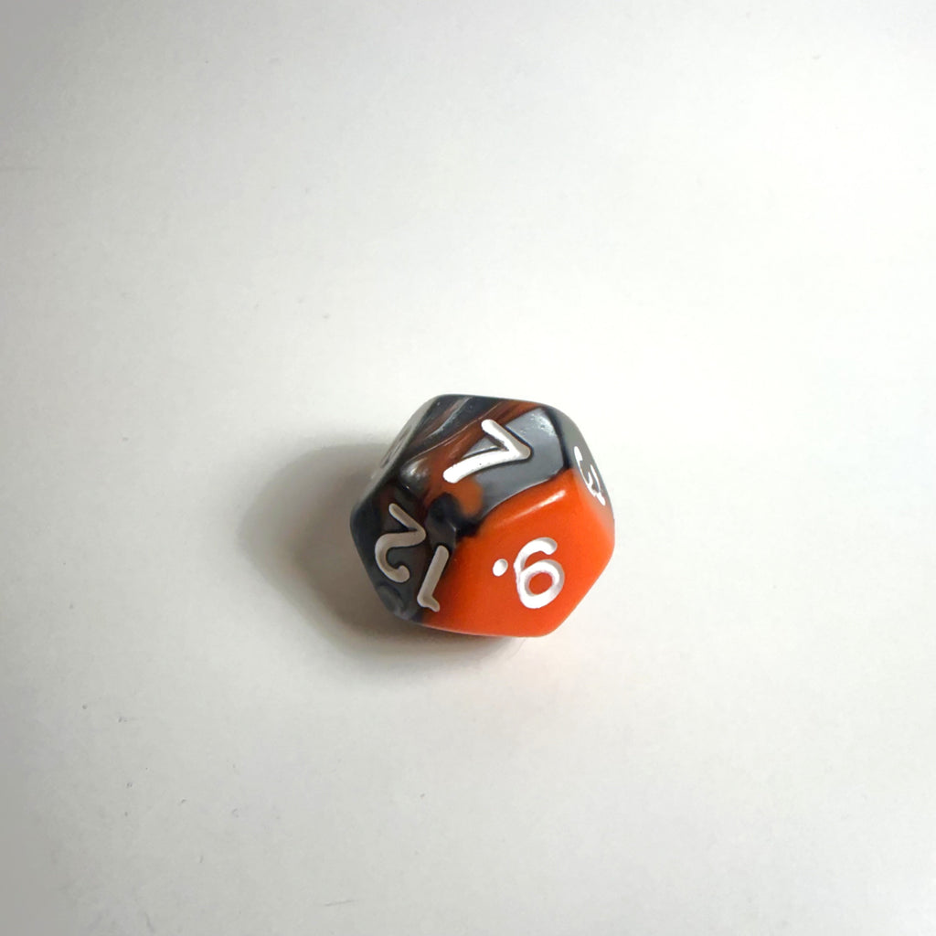 Lava Stone Acrylic Dice Set