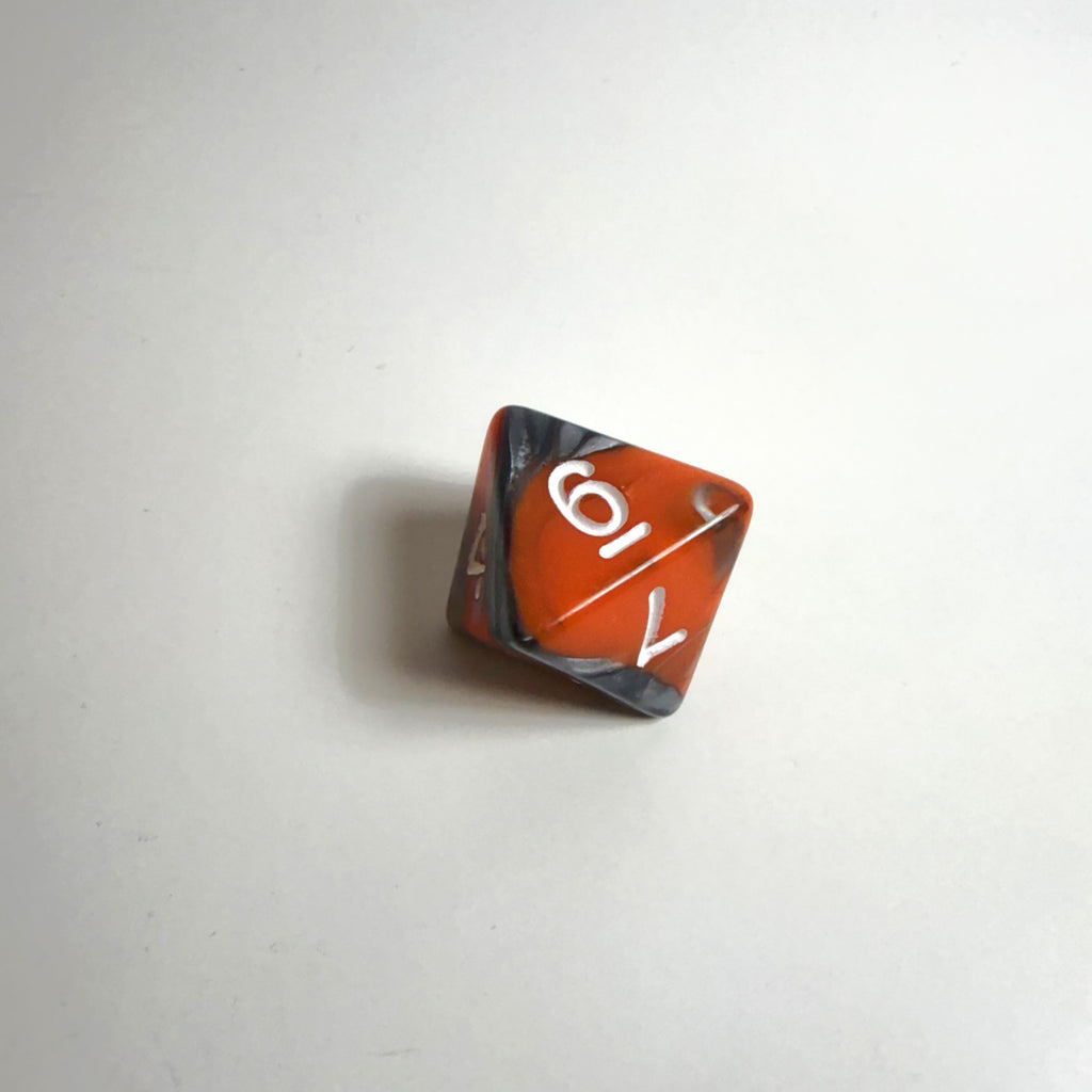 Lava Stone Acrylic Dice Set