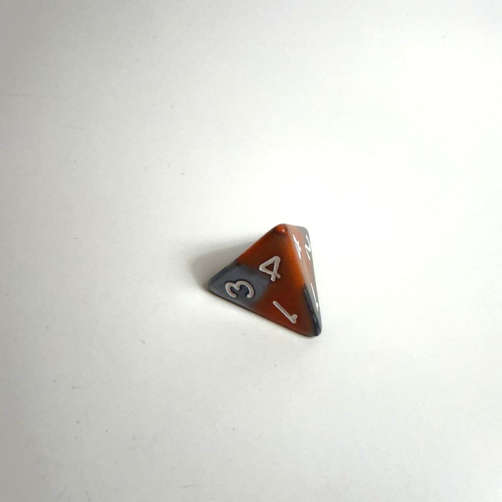 Lava Stone Acrylic Dice Set