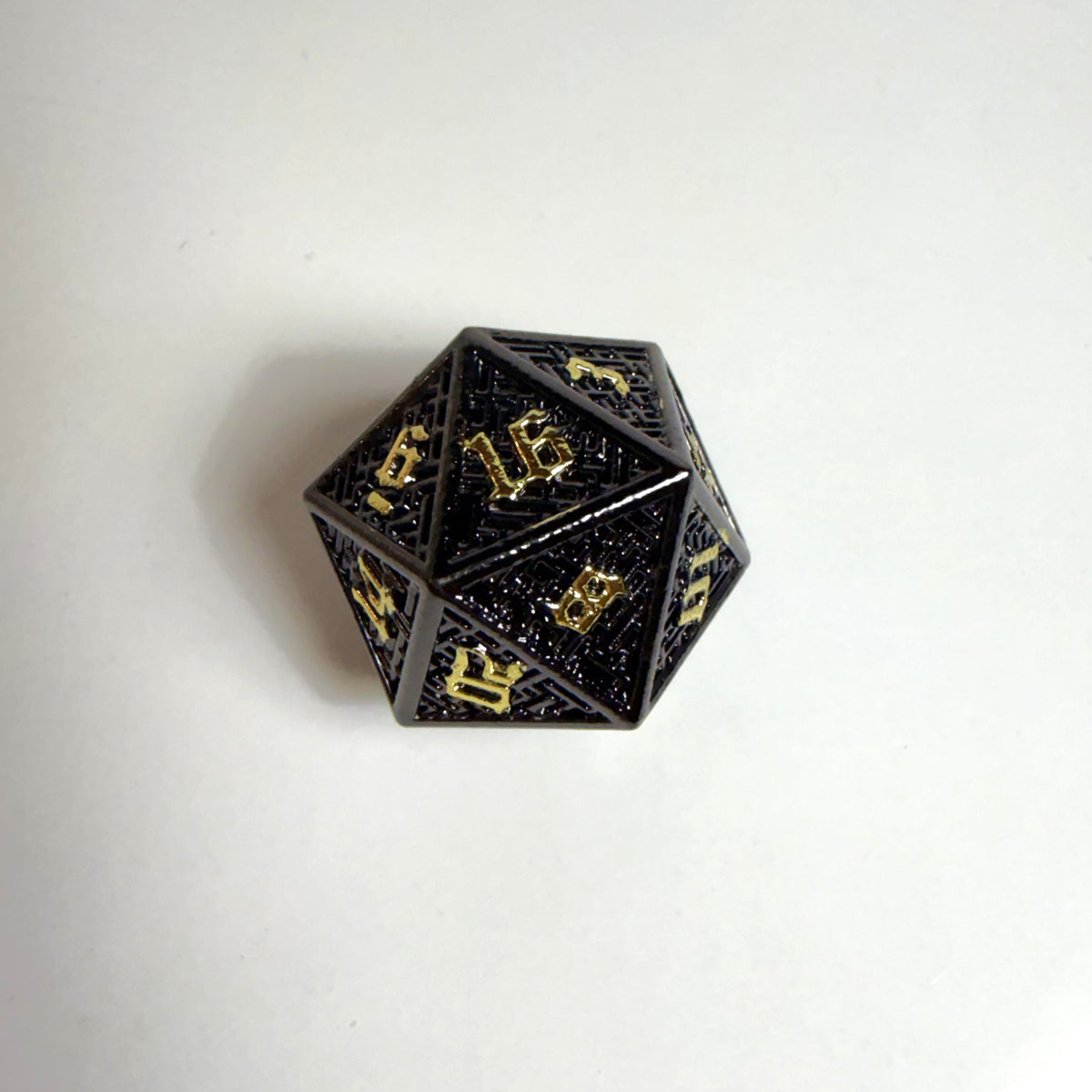Ancient Uplink Solid Metal Dice Set