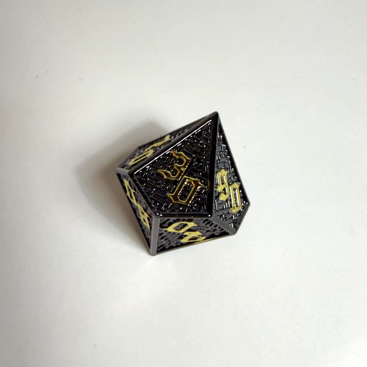 Ancient Uplink Solid Metal Dice Set