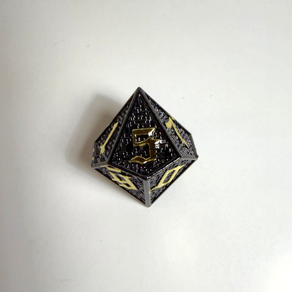 Ancient Uplink Solid Metal Dice Set