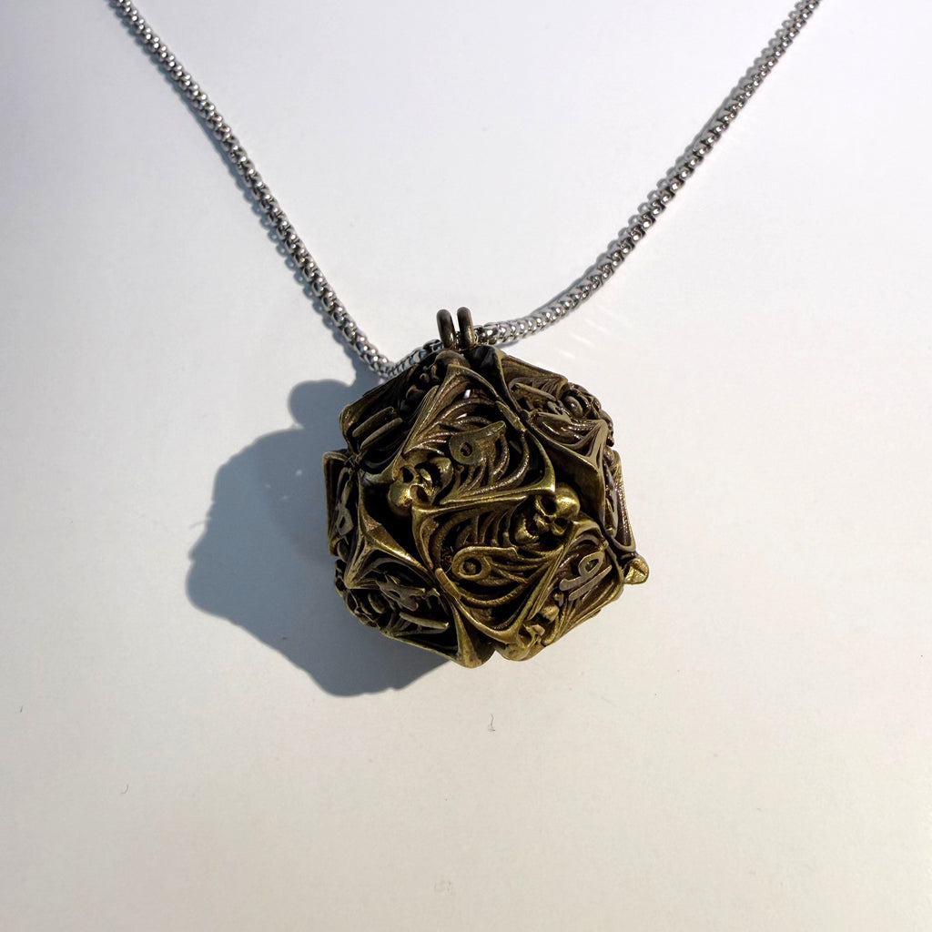 Skeletal Locket Pendant