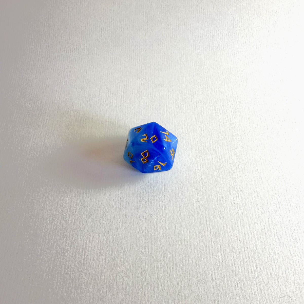 Nebula Song Carved Acrylic Dice Set