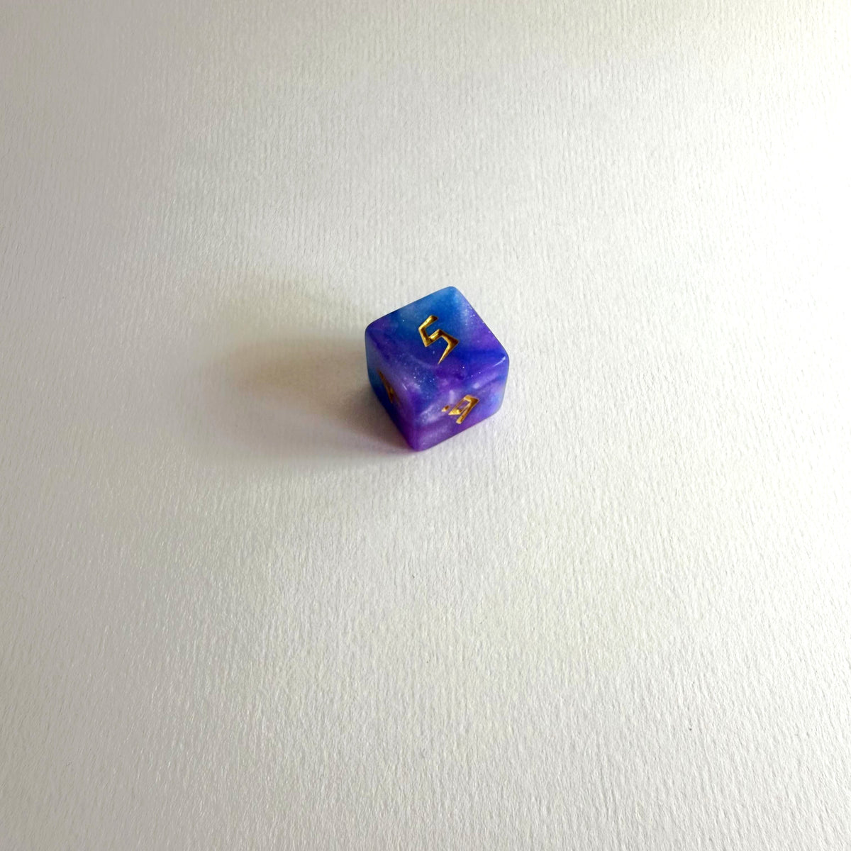 Nebula Song Carved Acrylic Dice Set