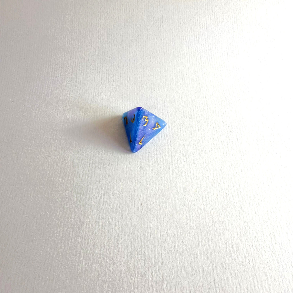 Nebula Song Carved Acrylic Dice Set