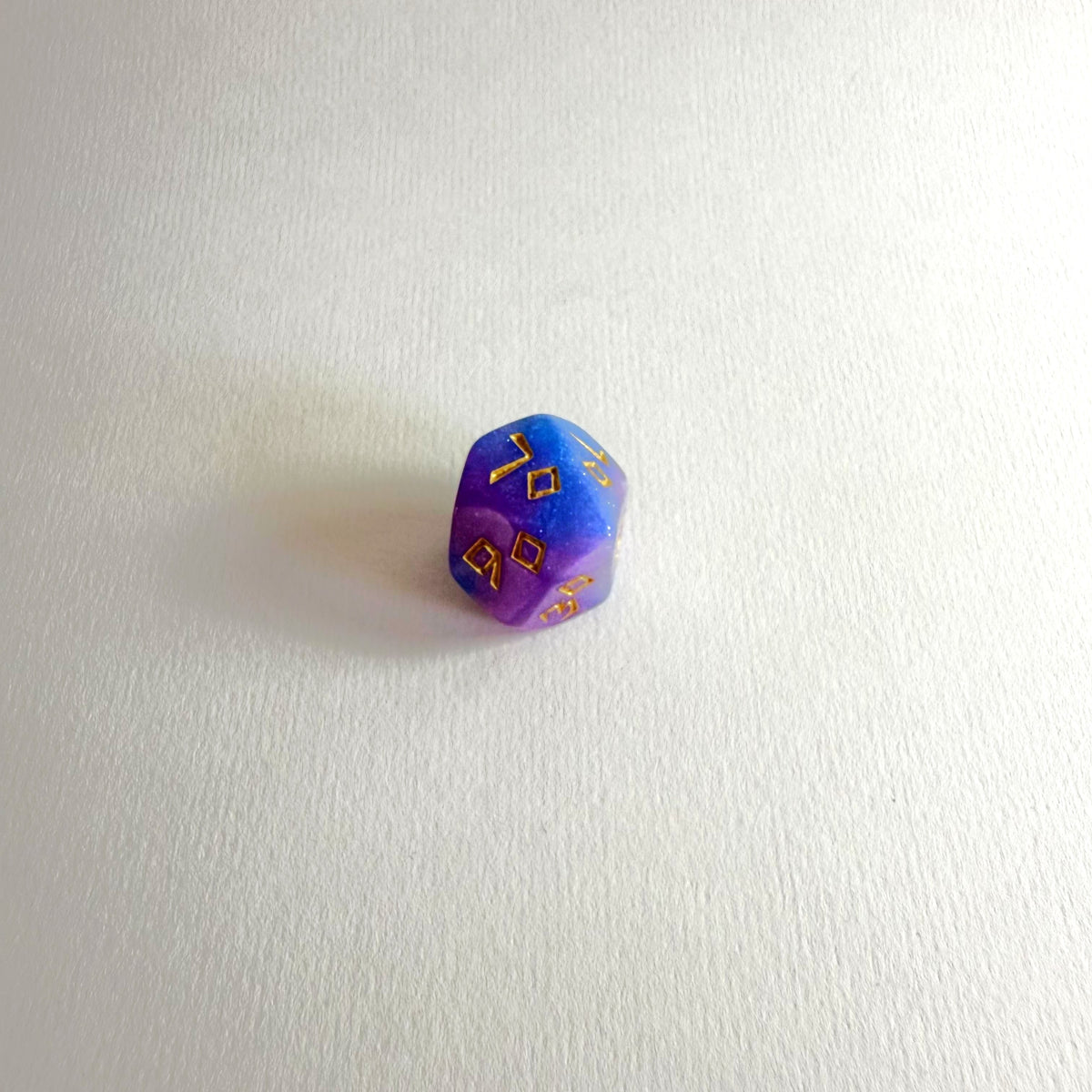 Nebula Song Carved Acrylic Dice Set