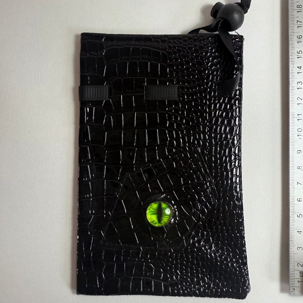 Green Dragon Eye Dice Bag