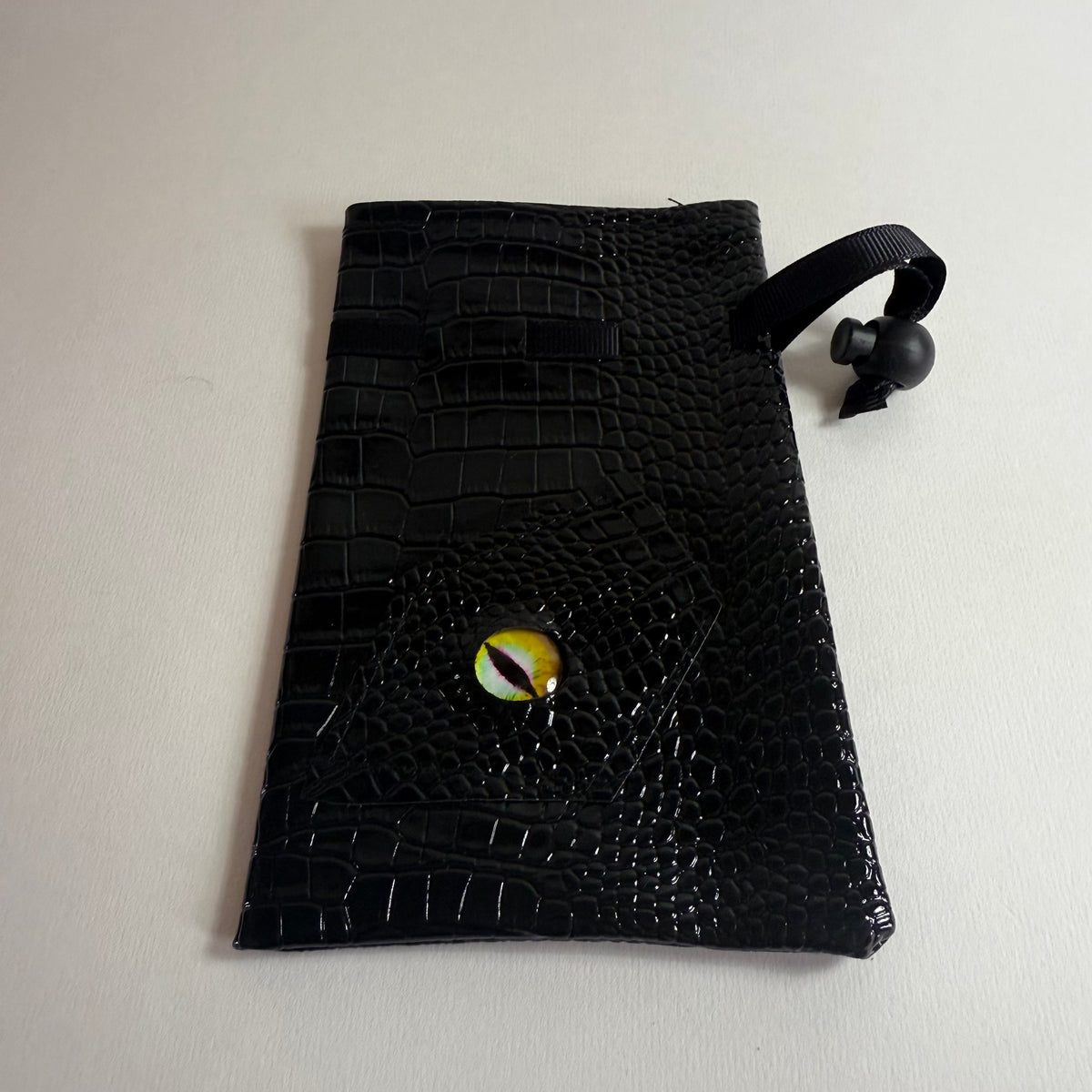 Yellow Dragon Eye Dice Bag