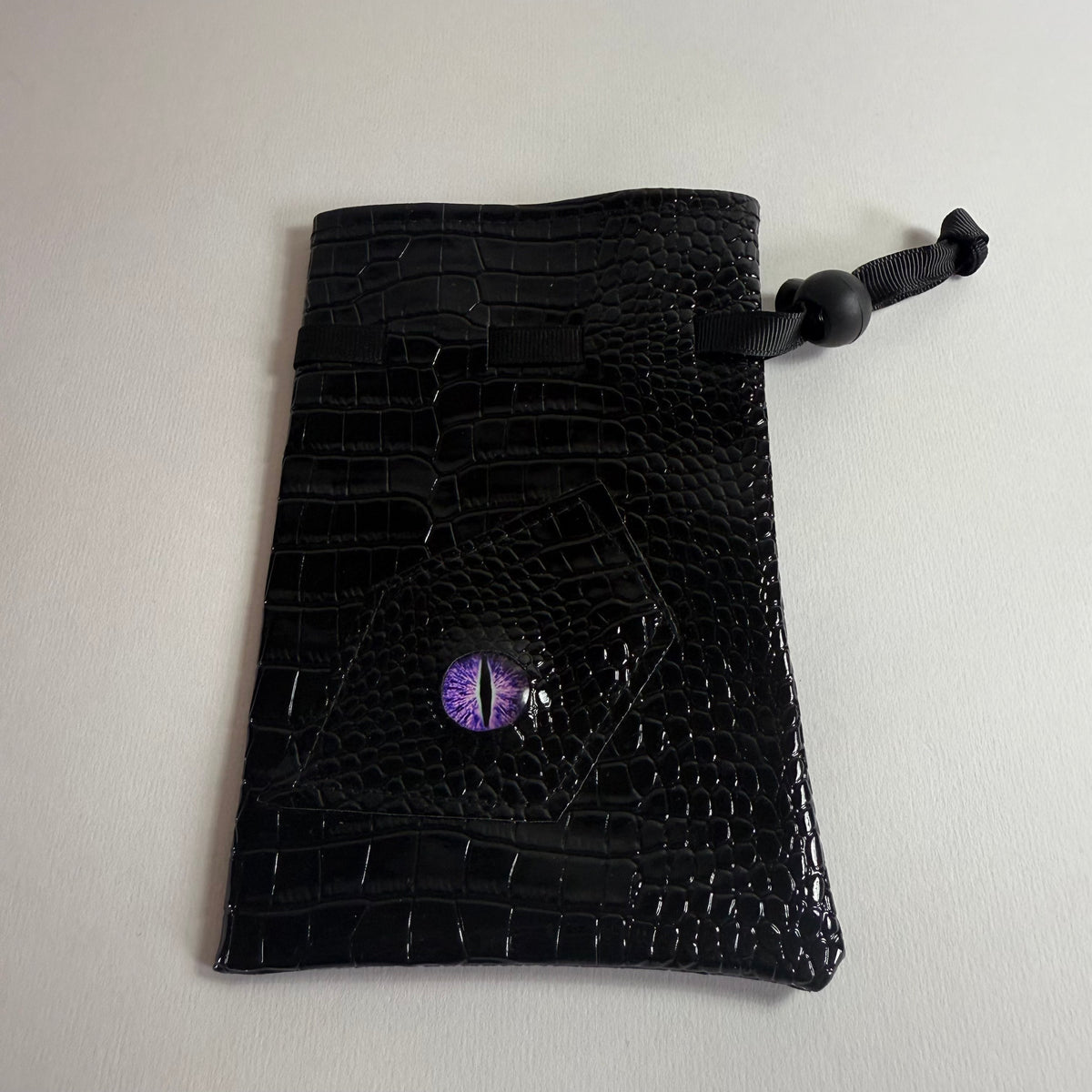Purple Dragon Eye Dice Bag