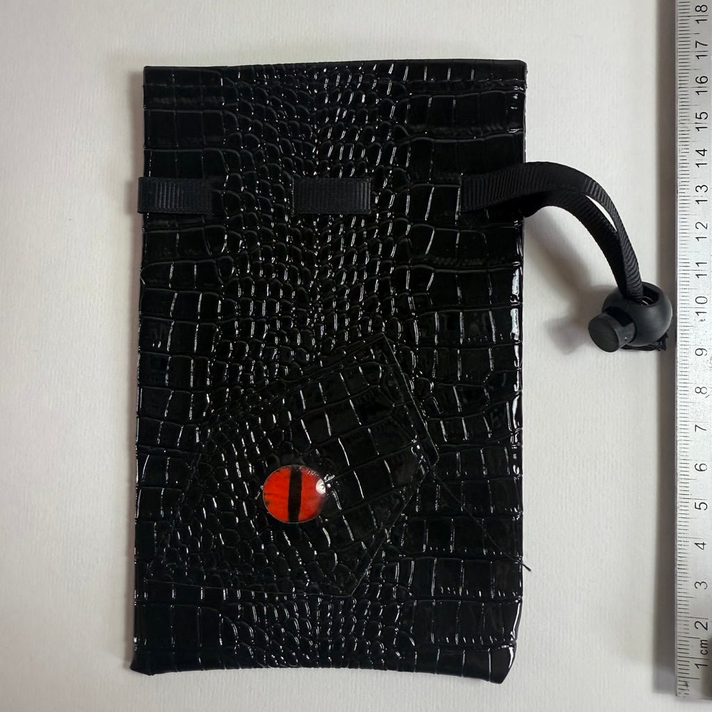 Red Dragon Eye Dice Bag