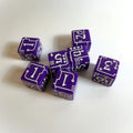 Purple Circuitboard Acrylic D6
