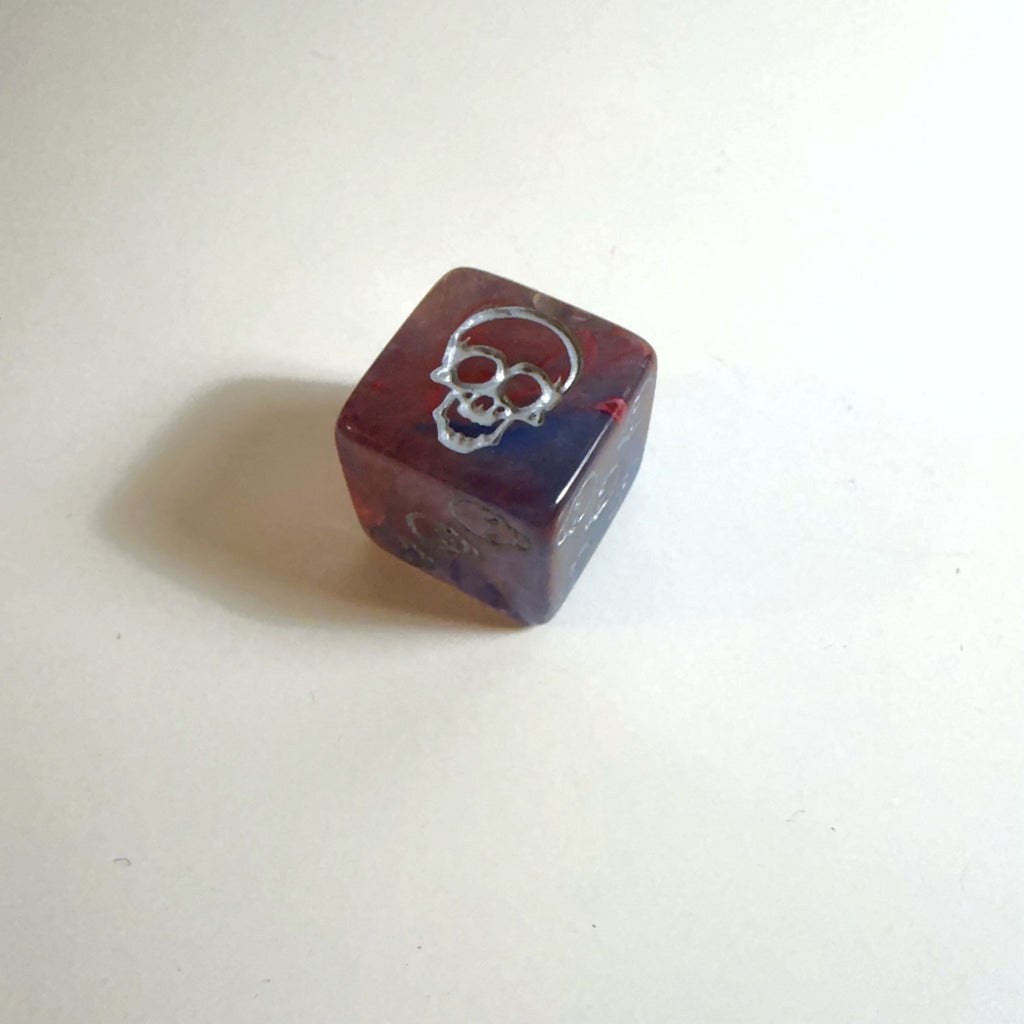 Skull Acrylic D6
