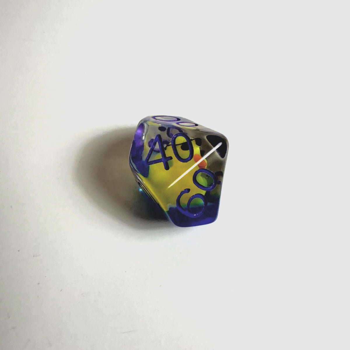 Sunglasses Duck Acrylic Dice Set