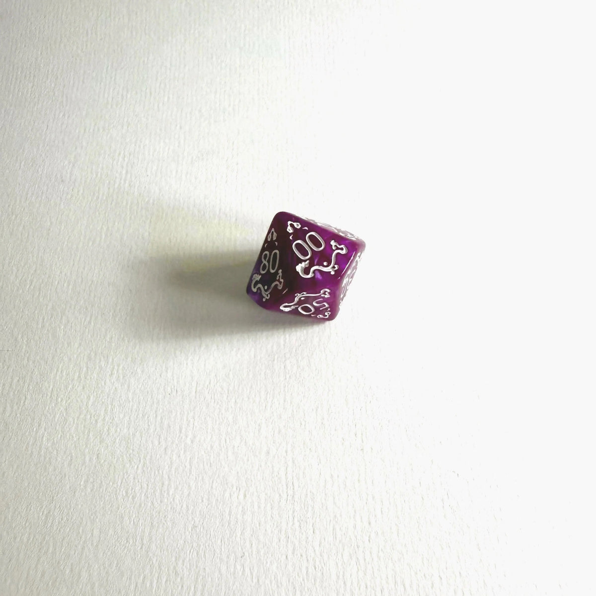 Magenta Mystic Acrylic Dice Set