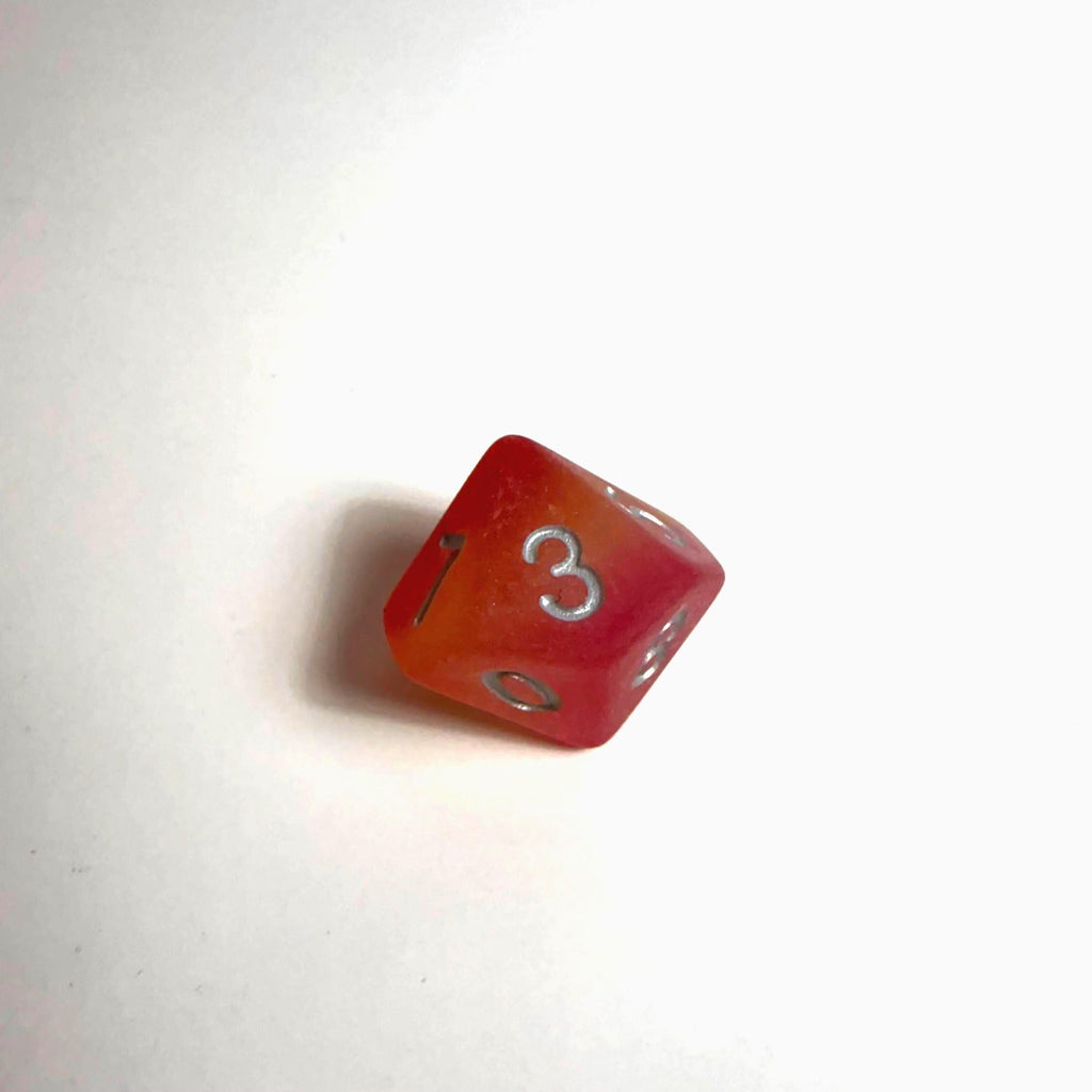 Lesbian Pride Flag Acrylic Dice Set