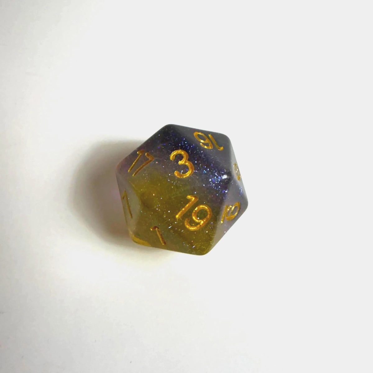 Non-Binary Pride Flag Acrylic Dice Set