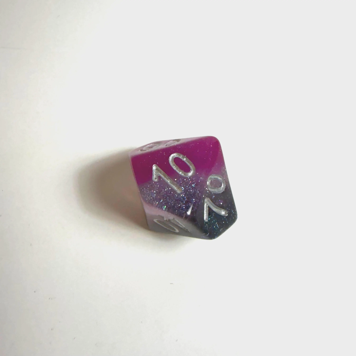 Asexual Pride Flag Acrylic Dice Set
