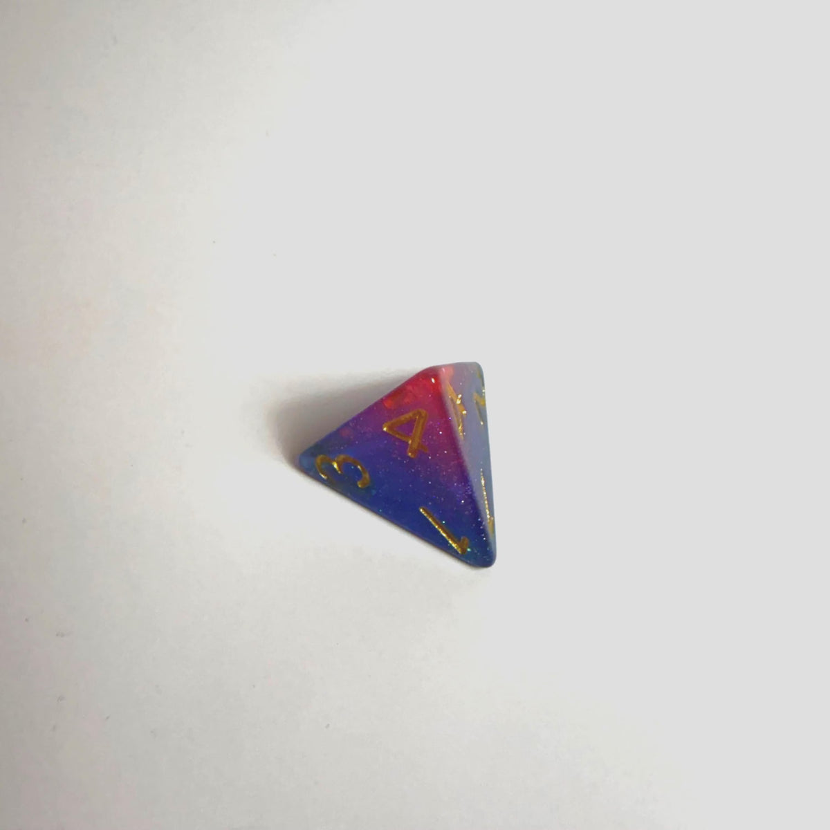 Bisexual Pride Flag Acrylic Dice Set