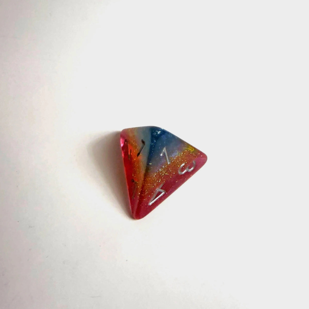 Pansexual Pride Flag Acrylic Dice Set