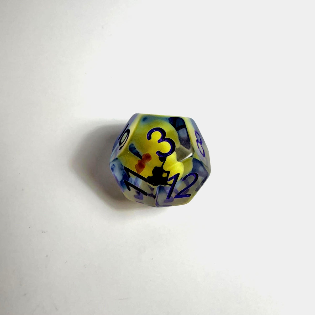 Sunglasses Duck Acrylic Dice Set