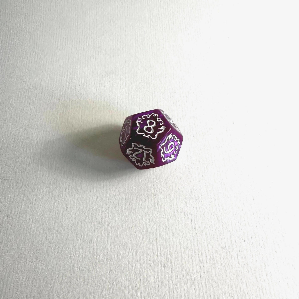 Magenta Mystic Acrylic Dice Set