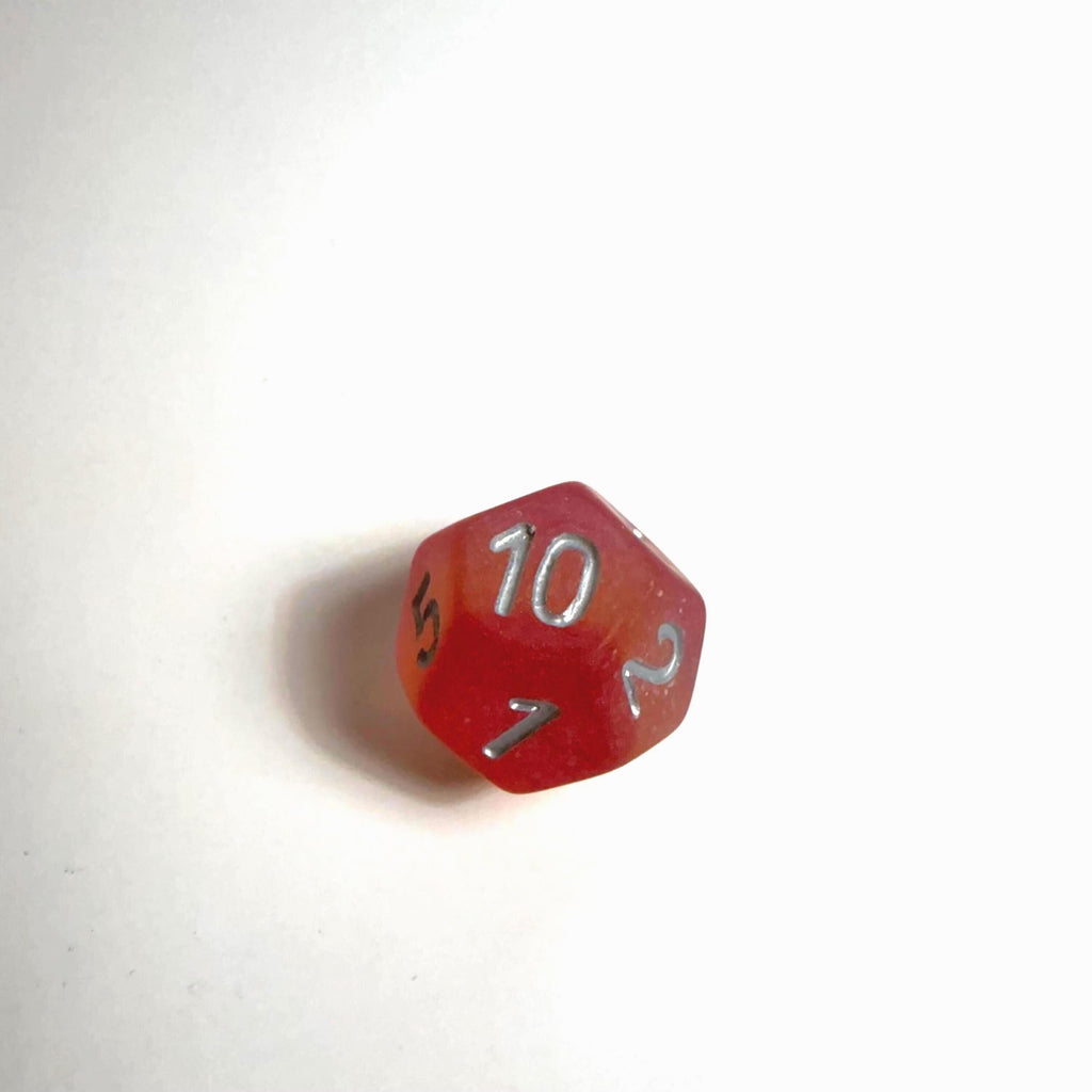 Lesbian Pride Flag Acrylic Dice Set