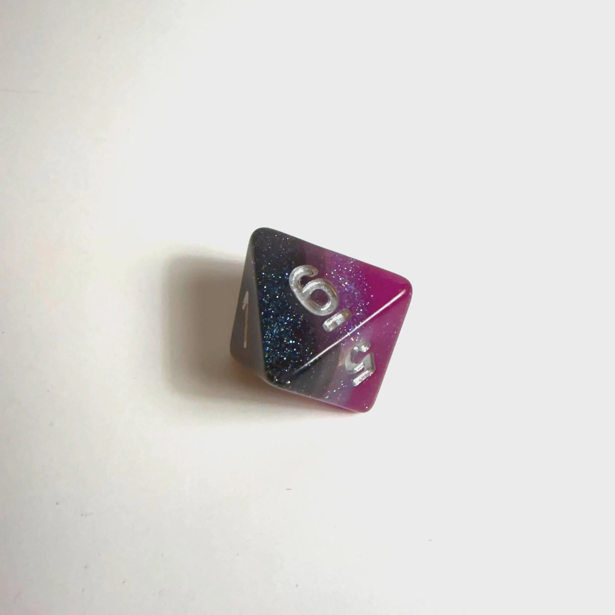 Asexual Pride Flag Acrylic Dice Set
