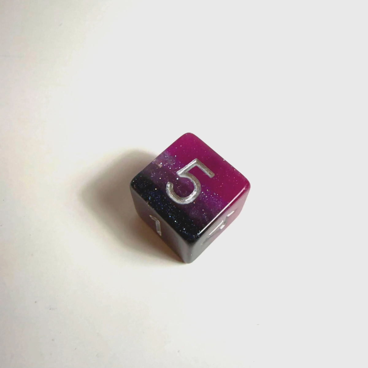 Asexual Pride Flag Acrylic Dice Set