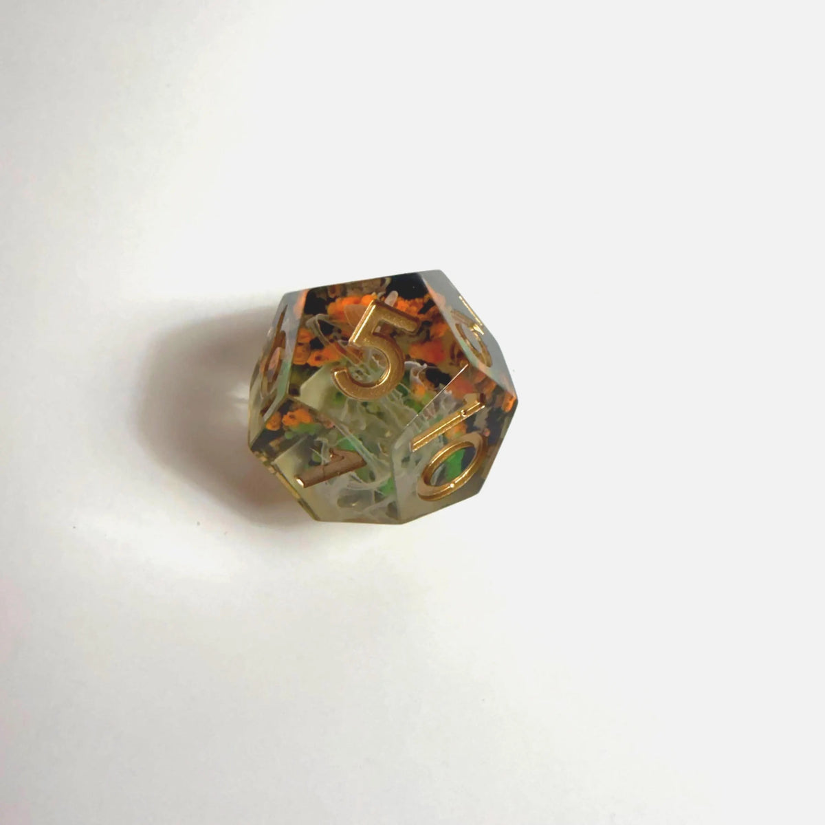 Autumnal Aether Handmade Resin Dice Set