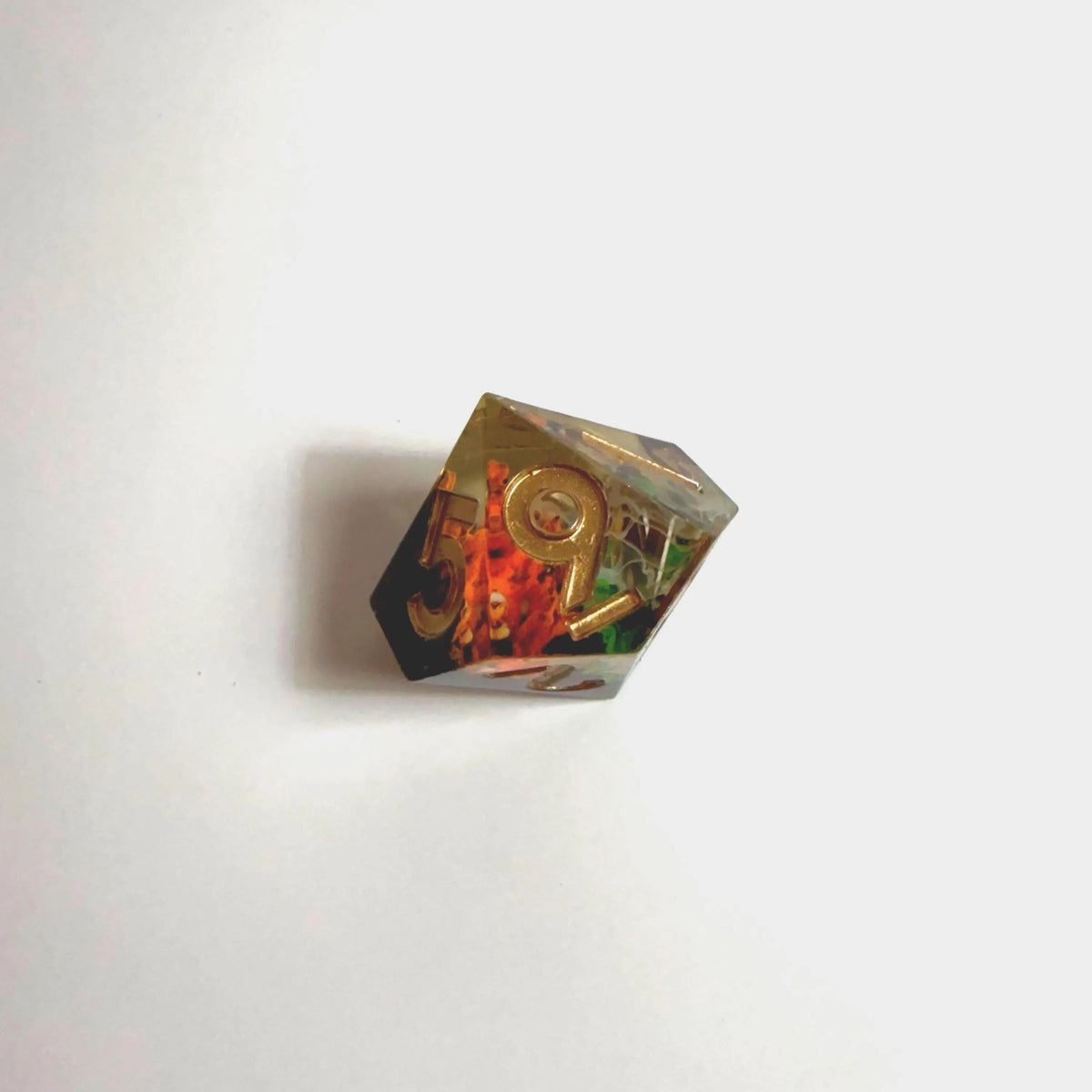 Autumnal Aether Handmade Resin Dice Set