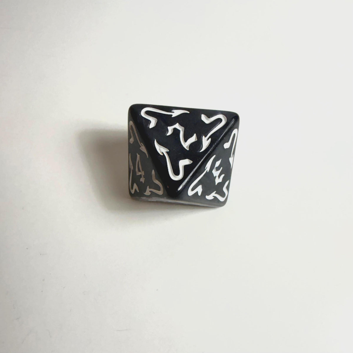 Black Dragon Acrylic Dice Set