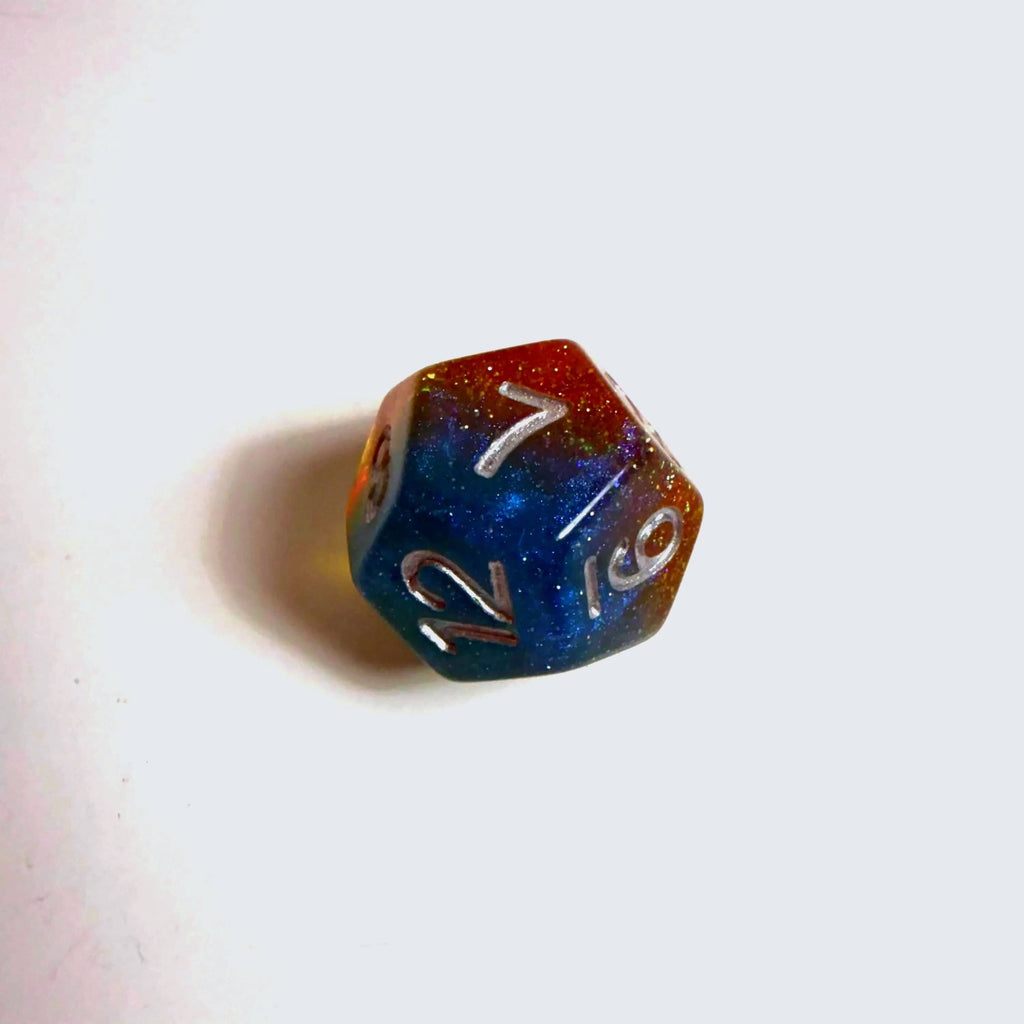 Pansexual Pride Flag Acrylic Dice Set