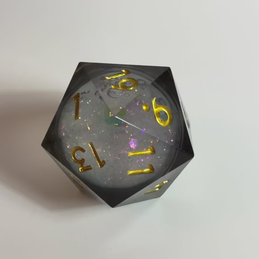 Hollowlight Chonk Resin D20